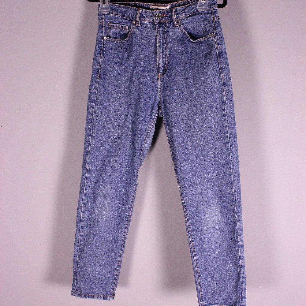 Garage High Rise Denim Straight Jean